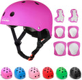 KAMUGO Kids Adjustable Helmet Set for Safe Sports Fun