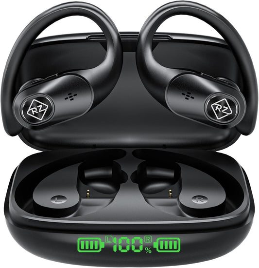 RIZIZI Wireless Earbuds | 80H Playtime | Deep Bass | Waterproof