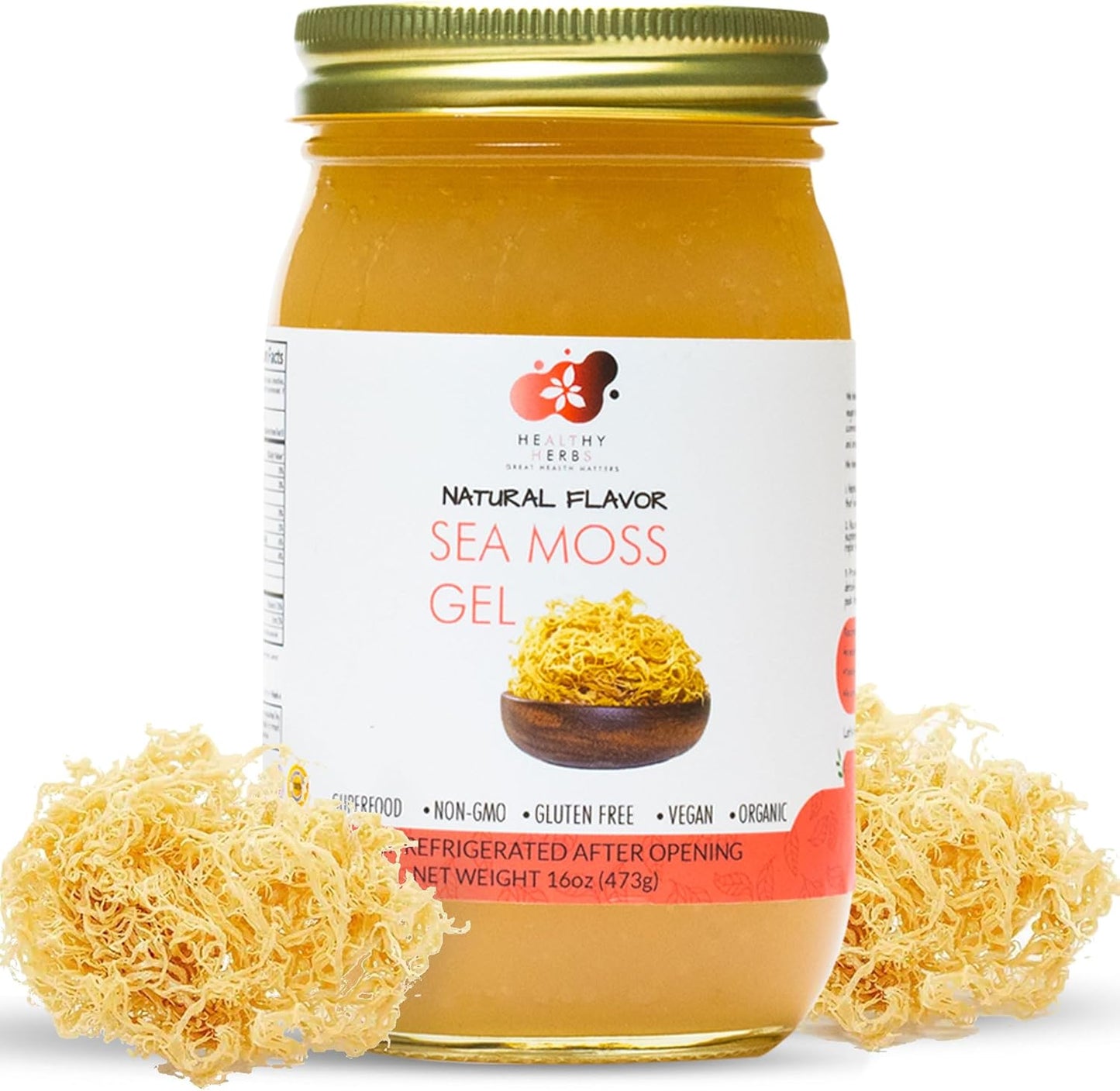 Healthy Herbs Sea Moss Gel - Natural Superfood for Wellness