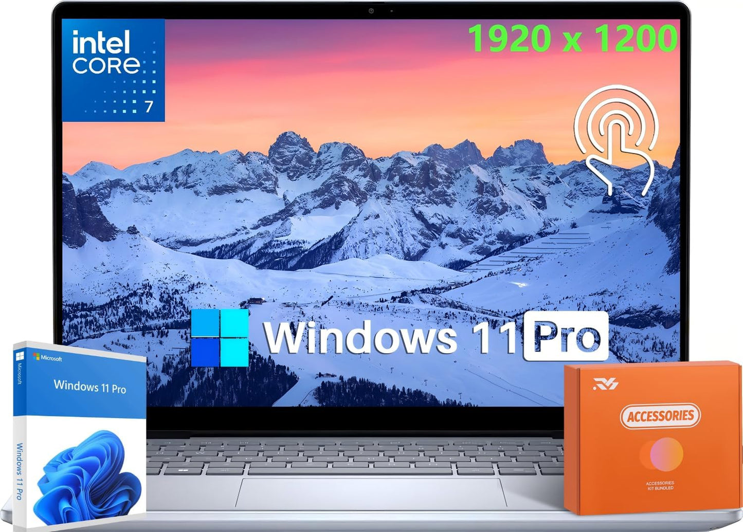 Dell Inspiron 14 7440 2-in-1 Laptop with Touchscreen and SSD