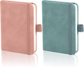 2 Pack Mini Notebooks 3.15 x 4.33 in Pocket Notepad - Compact Journals