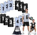 Sports Pinnies Numbered Practice Vest Set of 12 - Team Training Bibs