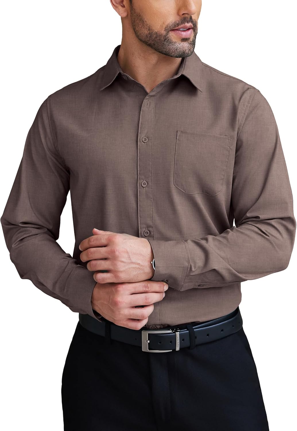 COOFANDY Mens Dress Shirts for Formal and Business Wear