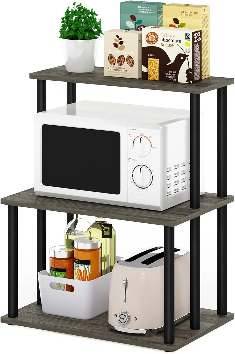 Furinno Turn-N-Tube 3-Tier Kitchen Storage Shelf Review