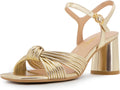 Stylish Women's Heeled Sandals with Chunky Block Heel Design