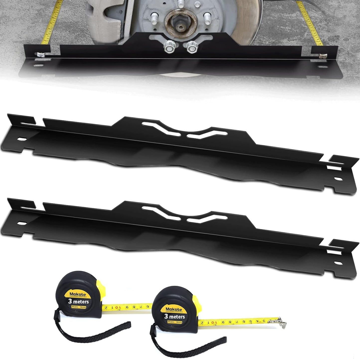 Heavyweight Toe Alignment Tool for Accurate Wheel Alignment