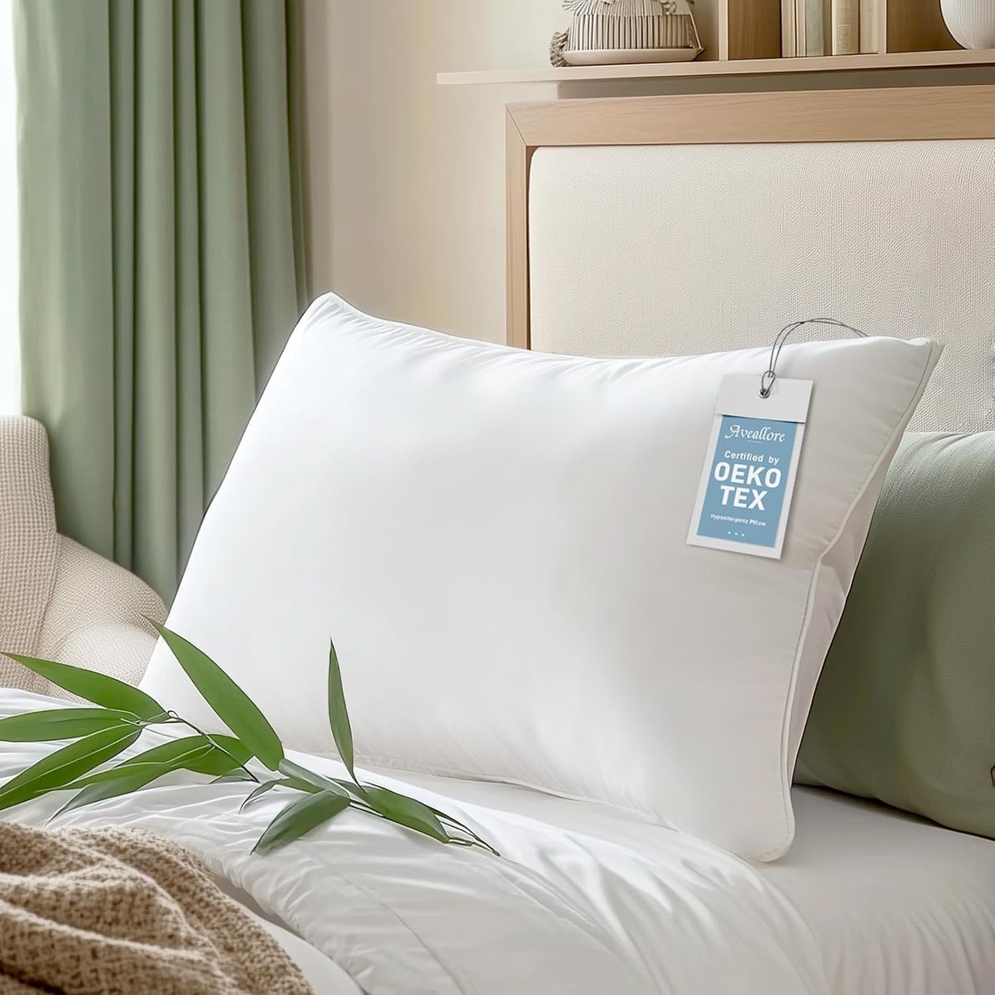 Hypoallergenic Bamboo Viscose Soft Pillow for All Sleepers