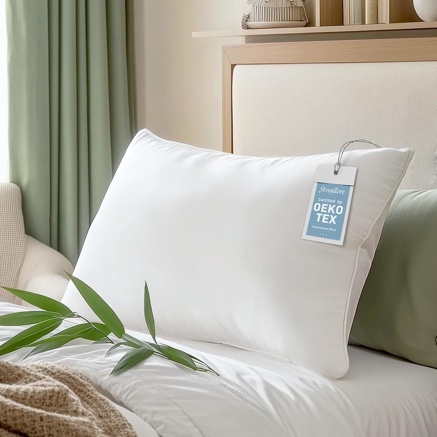 Hypoallergenic Bamboo Viscose Soft Pillow for All Sleepers