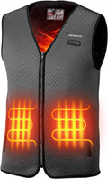Heated Vest for Men - 6-Zone Electric Warming Vest for Winter