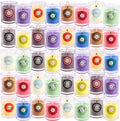Scented Candles 40 Pack - 10 Aromas, Long Lasting Soy Wax