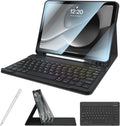 iPad 10th Generation Case with Keyboard and Pencil Holder - Detachable