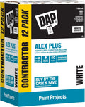 Alex Plus Caulk Contractor Pack White 10.1 fl.oz (Pack of 12)
