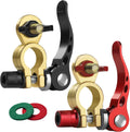Battery Terminal Connectors 1 Pair M8 x 25mm Bolt - Quick Release