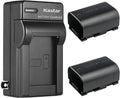 Kastar 2-Pack Battery and AC Wall Charger Replacement for JVC Cameras
