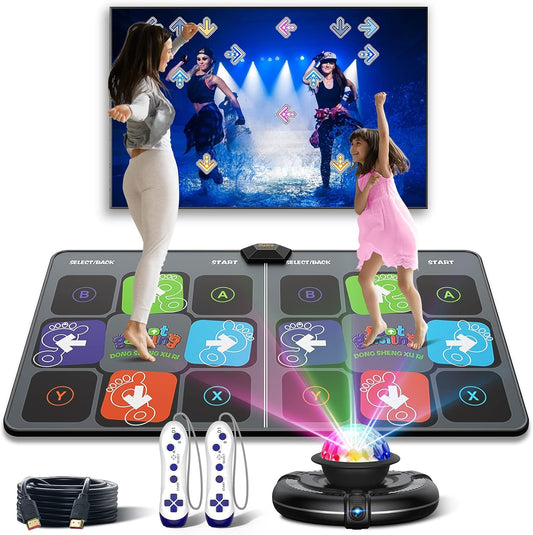 FWFX Dance Mat for TV Games - Wireless Fun for All Ages