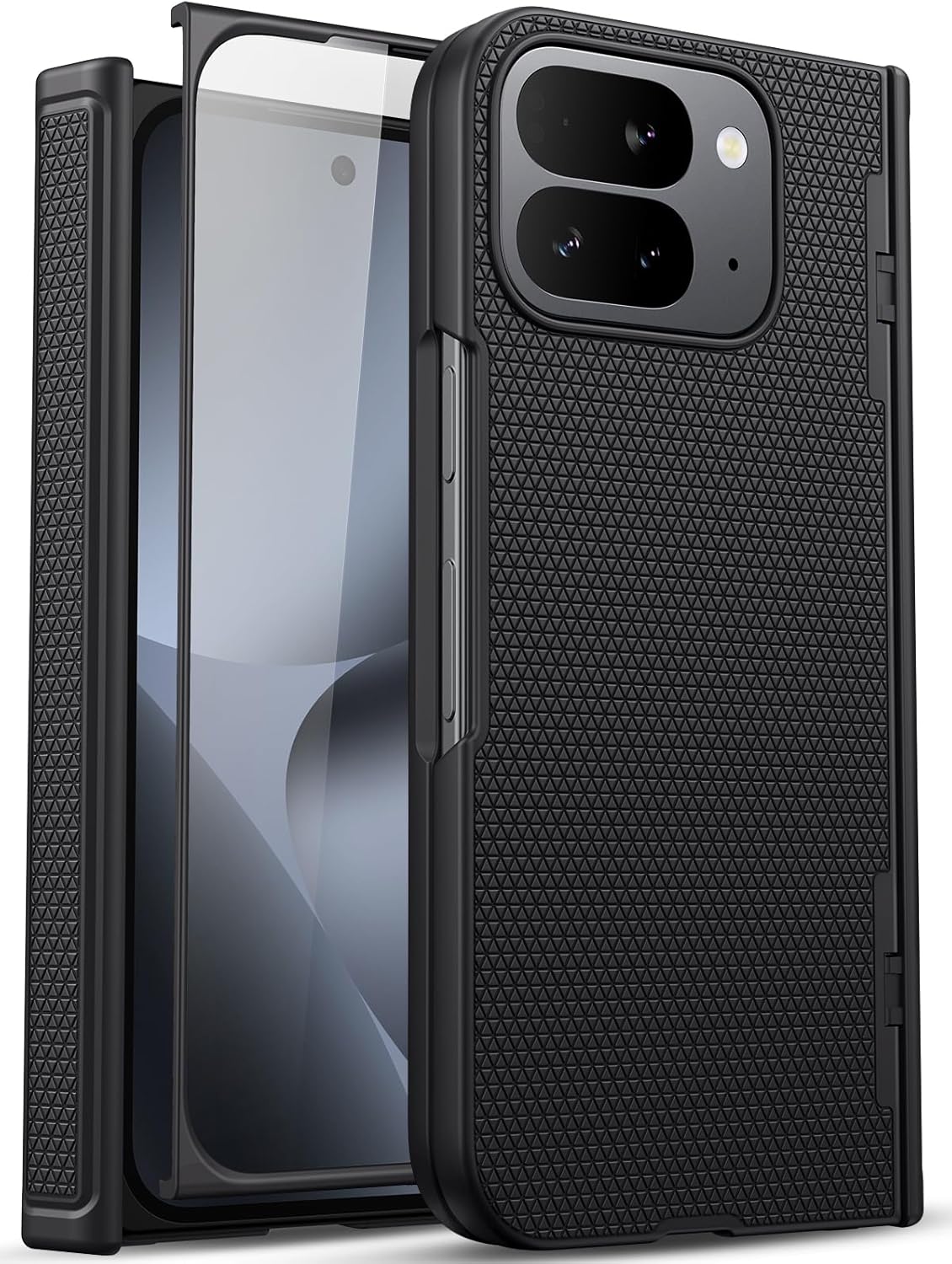 Google Pixel 10 Pro Fold Case with Hinge Protection & Screen Guard