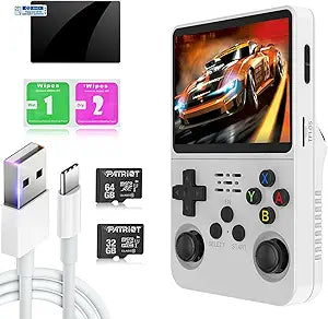 R36S Handheld Retro Gaming Console with 15000+ Games Preloaded