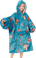Narecte Girls Hoodie Blanket - Cozy Gift for Birthdays and Chill Days