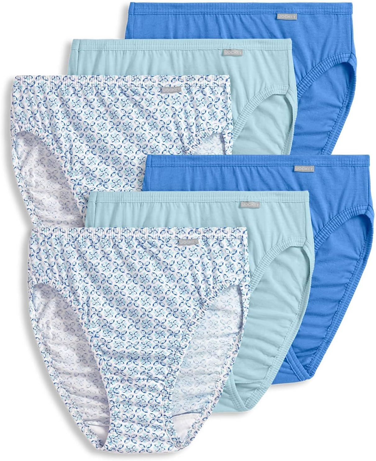 Jockey Women's Underwear Elance French Cut - 6 Pack Cotton Comfort