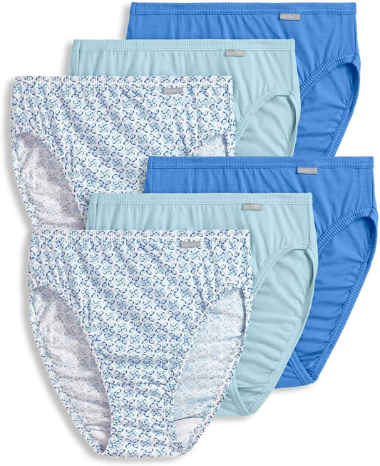 Jockey Women's Underwear Elance French Cut - 6 Pack Cotton Comfort