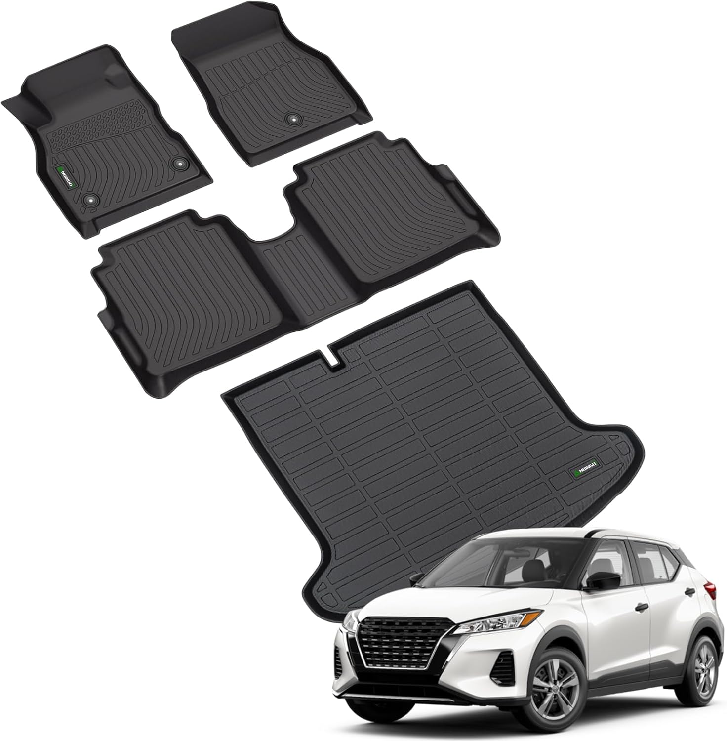 Custom Floor Mats for Nissan Kicks 2018-2024 by ANBINGO