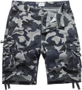 FOURSTEEDS Women's Cotton Loose Fit Cargo Shorts for Summer