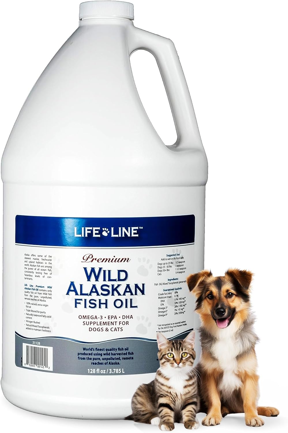 Wild Alaskan Omega-3 for Pets, 128oz