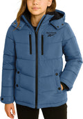 Reebok Girls Winter Coat Heavyweight Quilted Jacket - Warm Everyday it