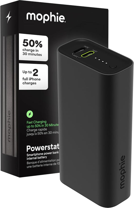 Mophie Powerstation 10,000mAh Power Bank for Fast Charging