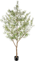 Faux Olive Tree 9ft Realistic Artificial Olive Tree - Tall Indoor