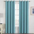 Blackout Curtains for Bedroom Living Room - Thermal Insulated 52 by 96