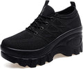 Women's Chunky Platform Orthopedic Wedge Walking Shoes - Comfort are