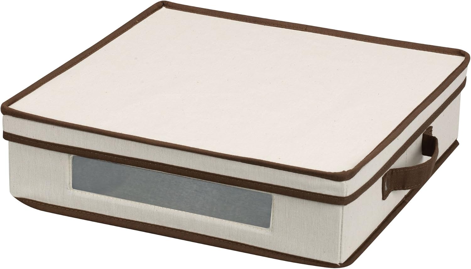 Household Essentials Charger Plate Storage Box - Organize in Style!