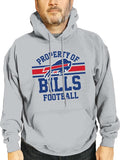 Property Of Buffalo Bills Hooded Sweatshirt - Warm Game Day Pullover