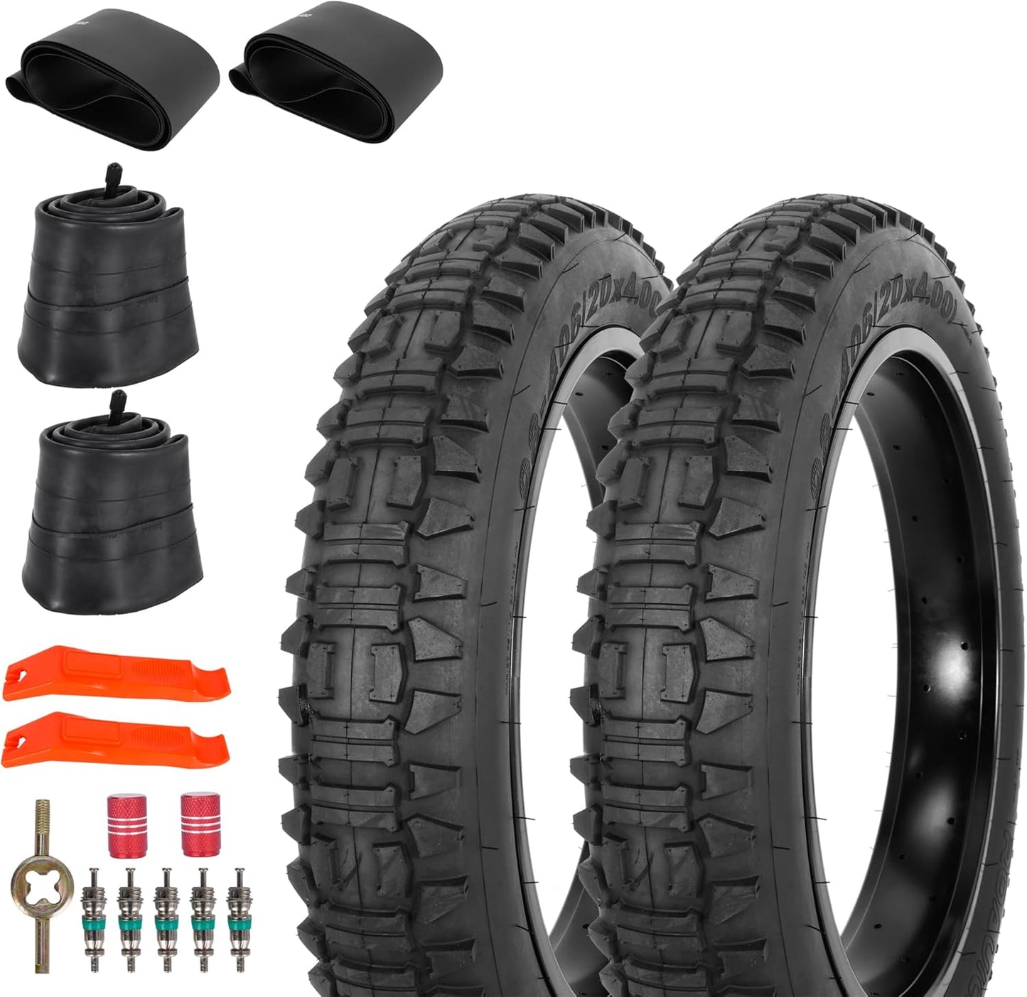 Heavy Duty 20X4 E-Bike Fat Tires for All-Terrain Performance