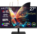 ARZOPA 27 in 180HZ QHD Gaming Monitor - Smooth 2K Gameplay
