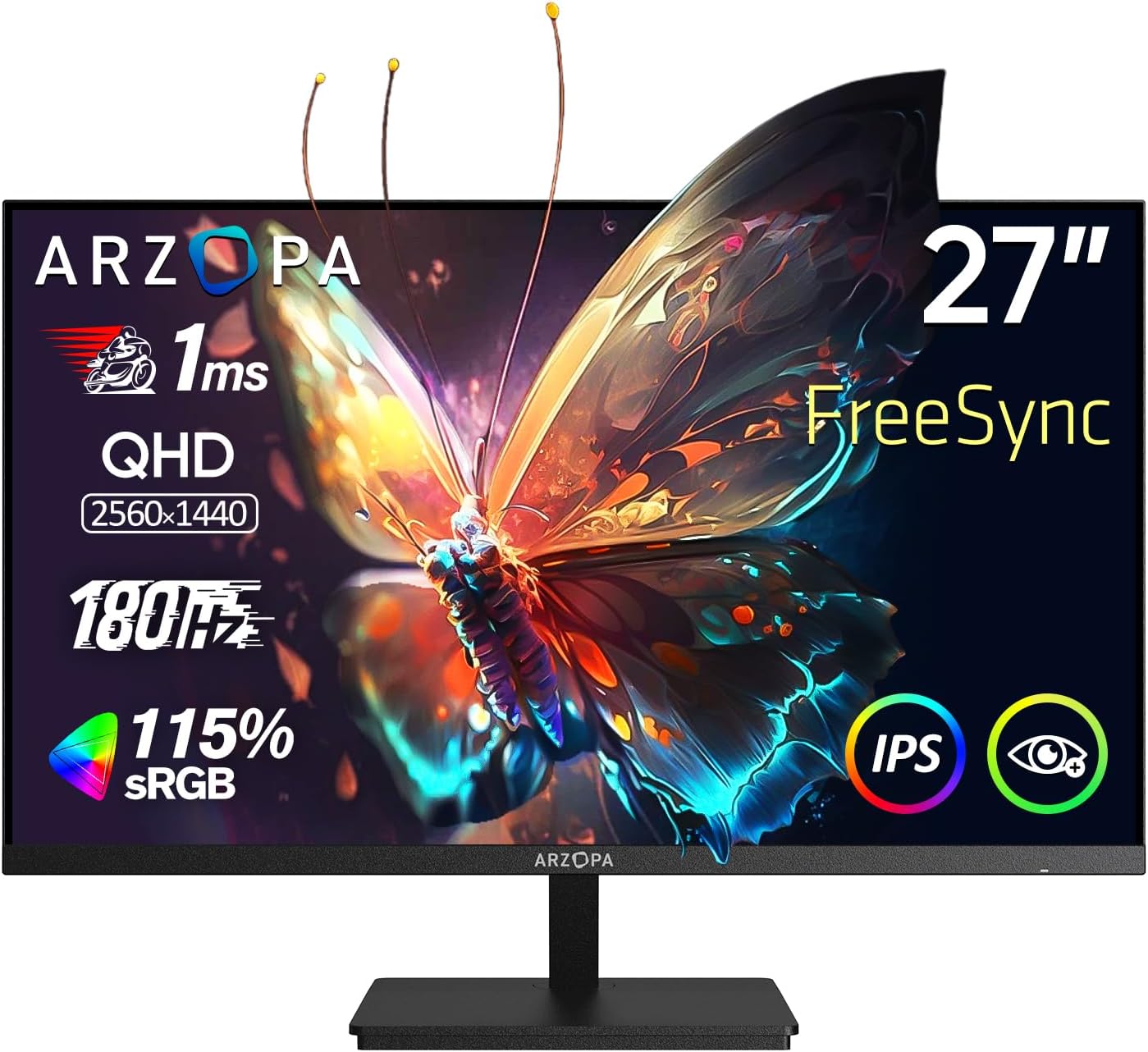 Immerse in Gaming Bliss: ARZOPA 27 180Hz QHD Monitor