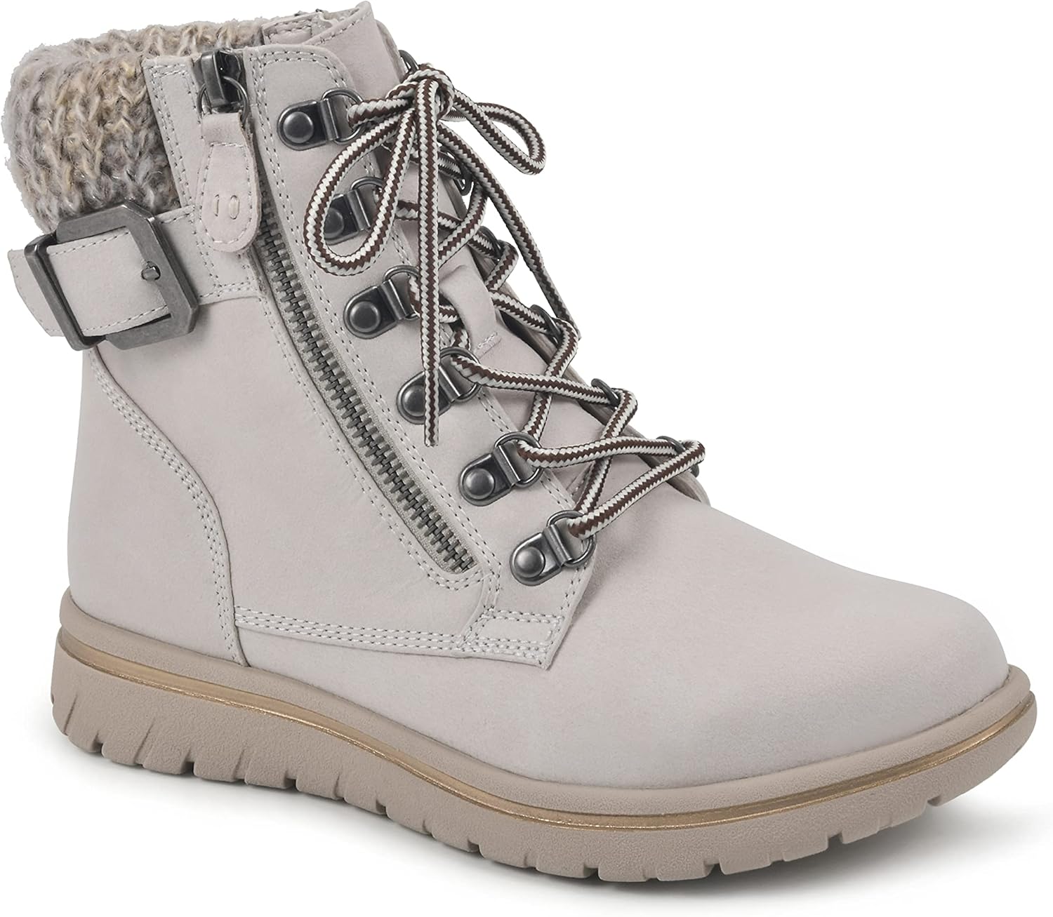 CLIFFS BY WHITE MOUNTAIN Women's Hearty Cushioned Hiker Boots