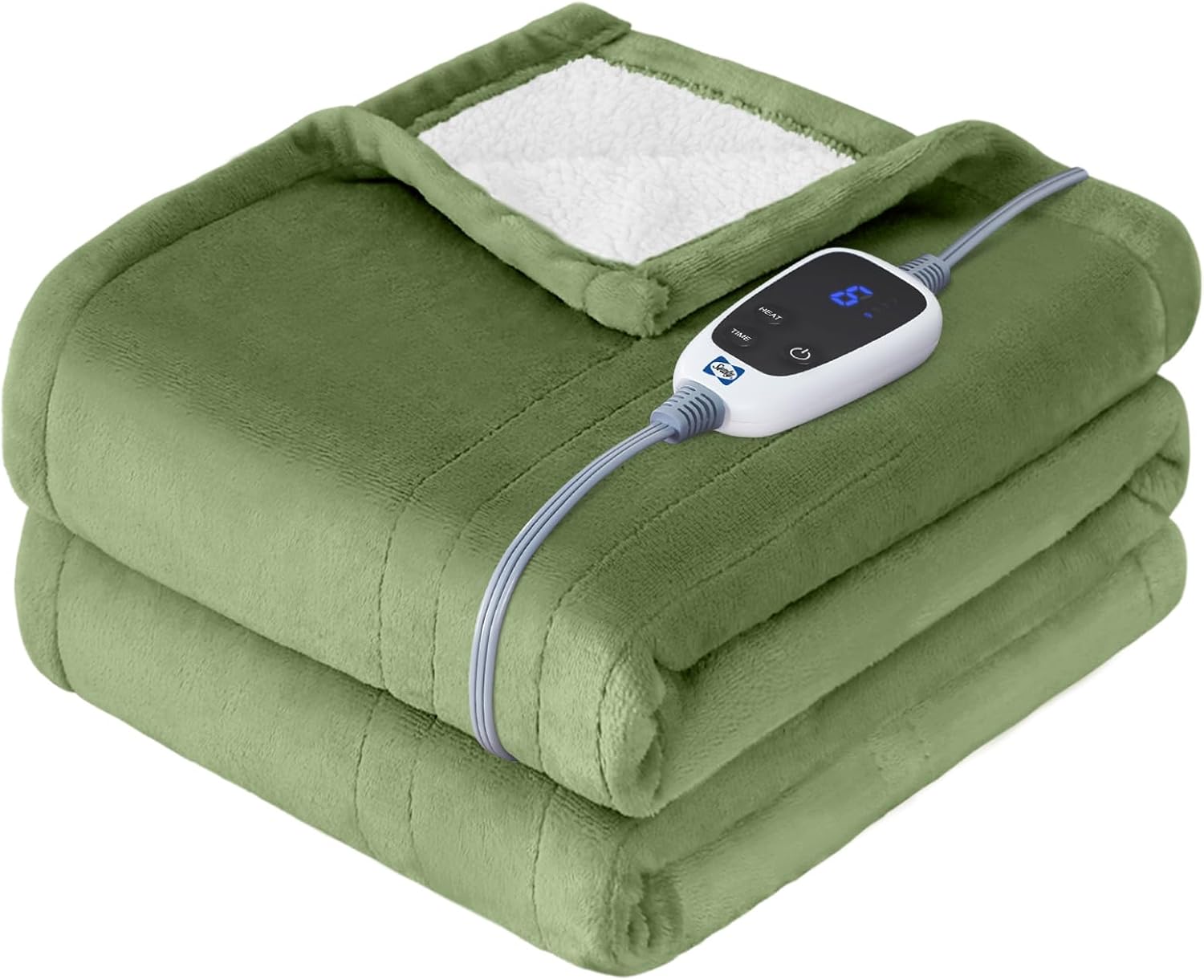 Sealy Heated Throw Blanket for Ultimate Comfort and Warmth