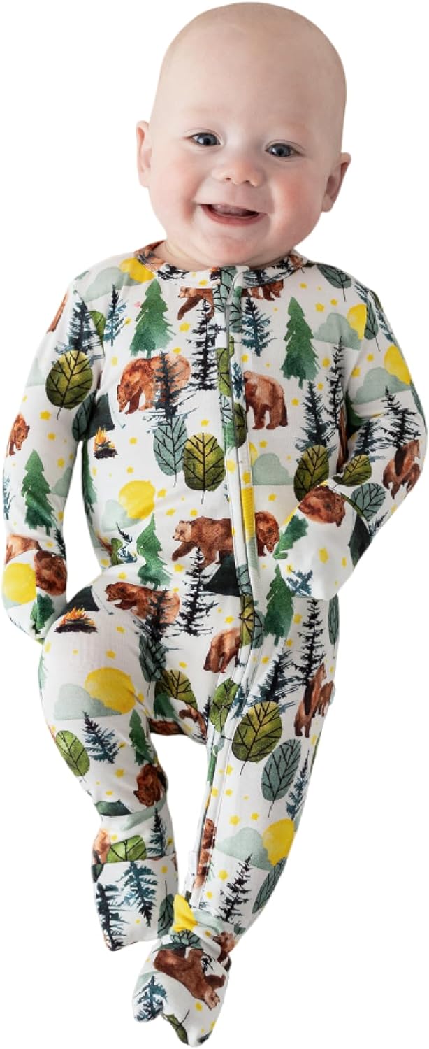 Posh Peanut Convertible Baby Sleepers for Easy Diaper Changes