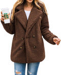 PRETTYGARDEN Women's Sherpa Fleece Oversized Teddy Coat - Cozy Warm