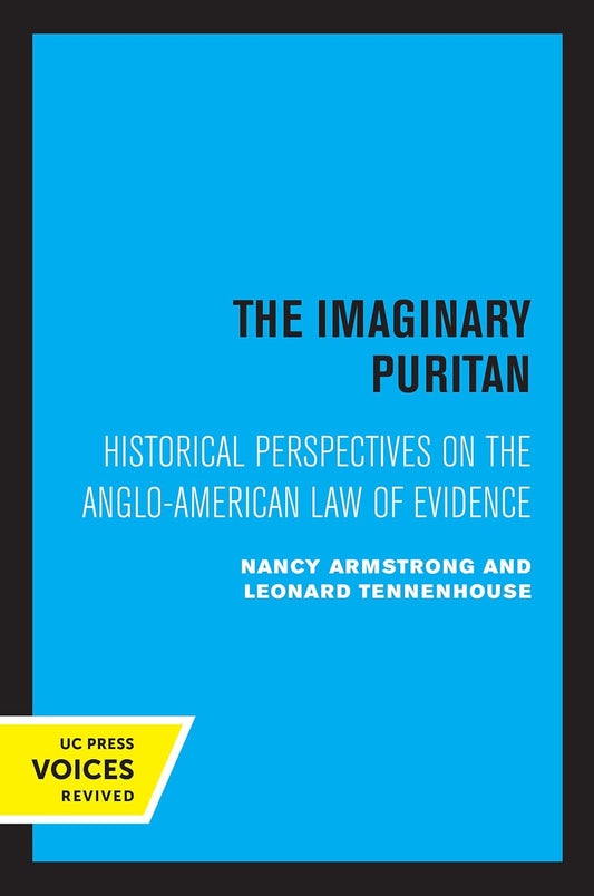 Imaginary Puritan: Literature and the Origins of Personal Life