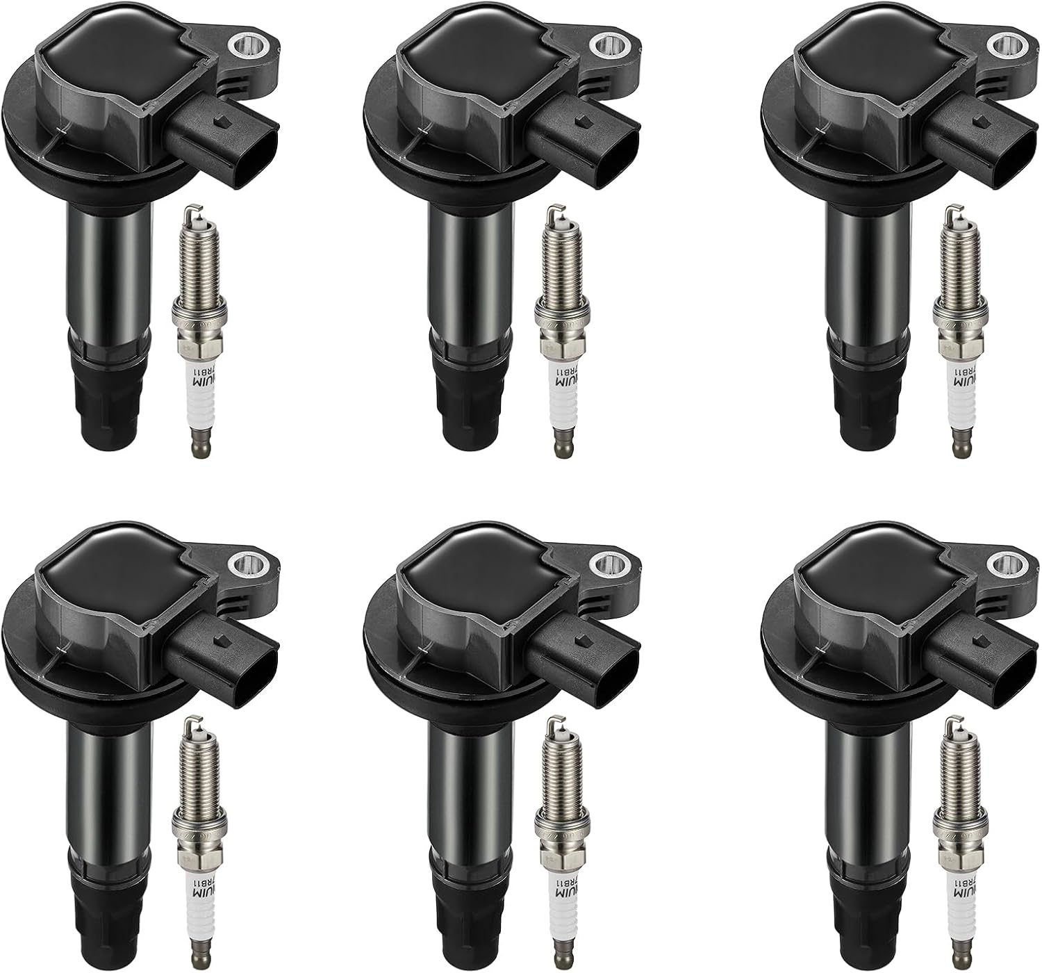 BDFHYK Ignition Coils and Iridium Spark Plugs for Lincoln Vehicles