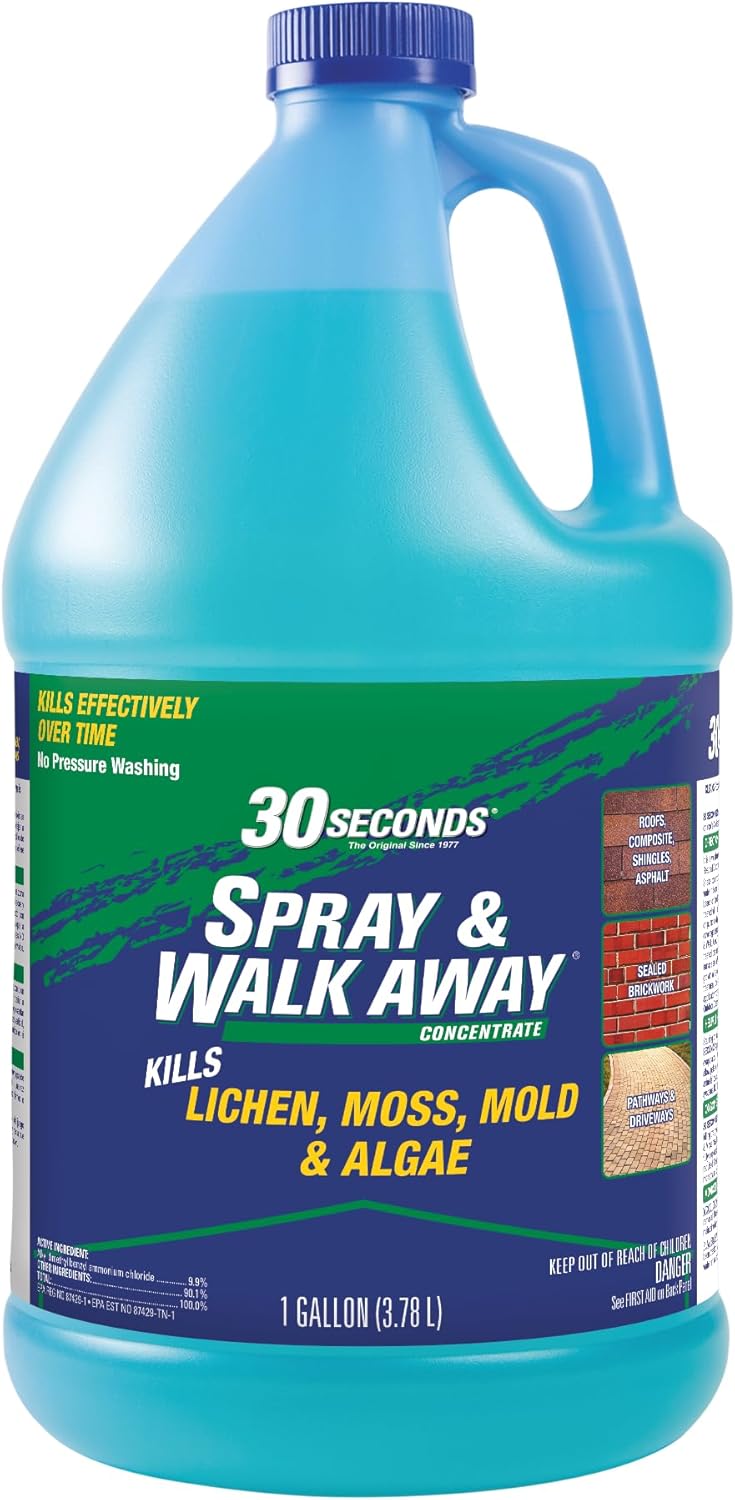 30 SECONDS Mold and Mildew Stain Remover for Outdoor Surfaces