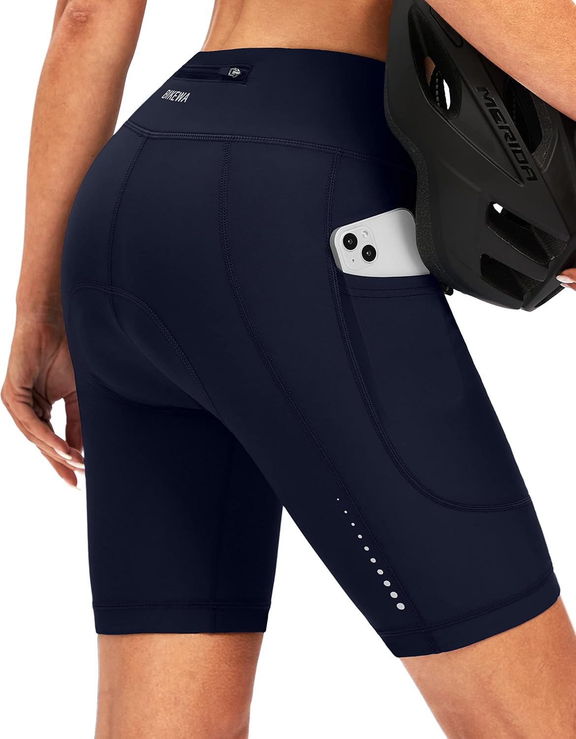 Bikewa Women's 4D Padded Bike Shorts for Comfortable Riding