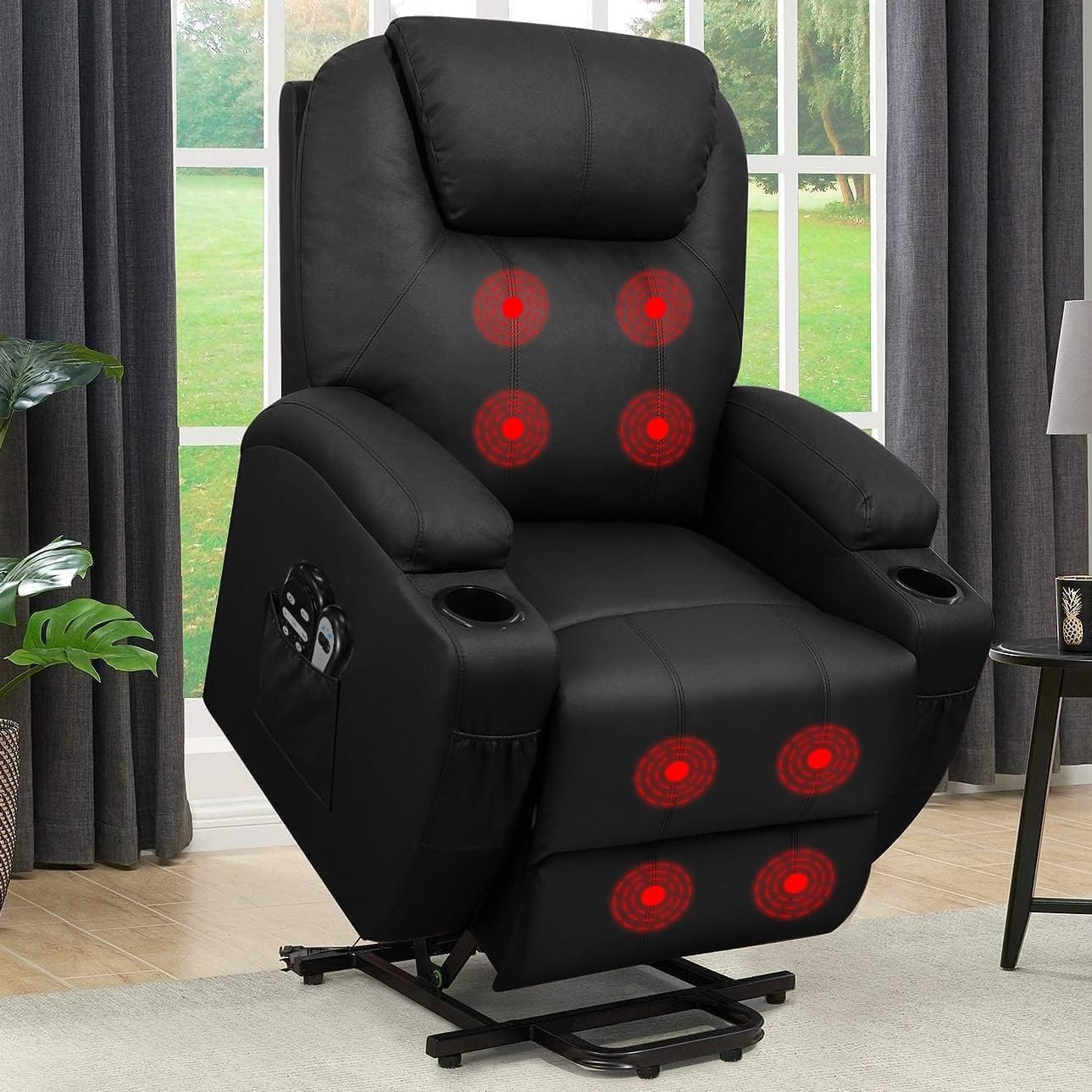 Flamaker Power Lift Recliner with Massage - Ultimate Comfort