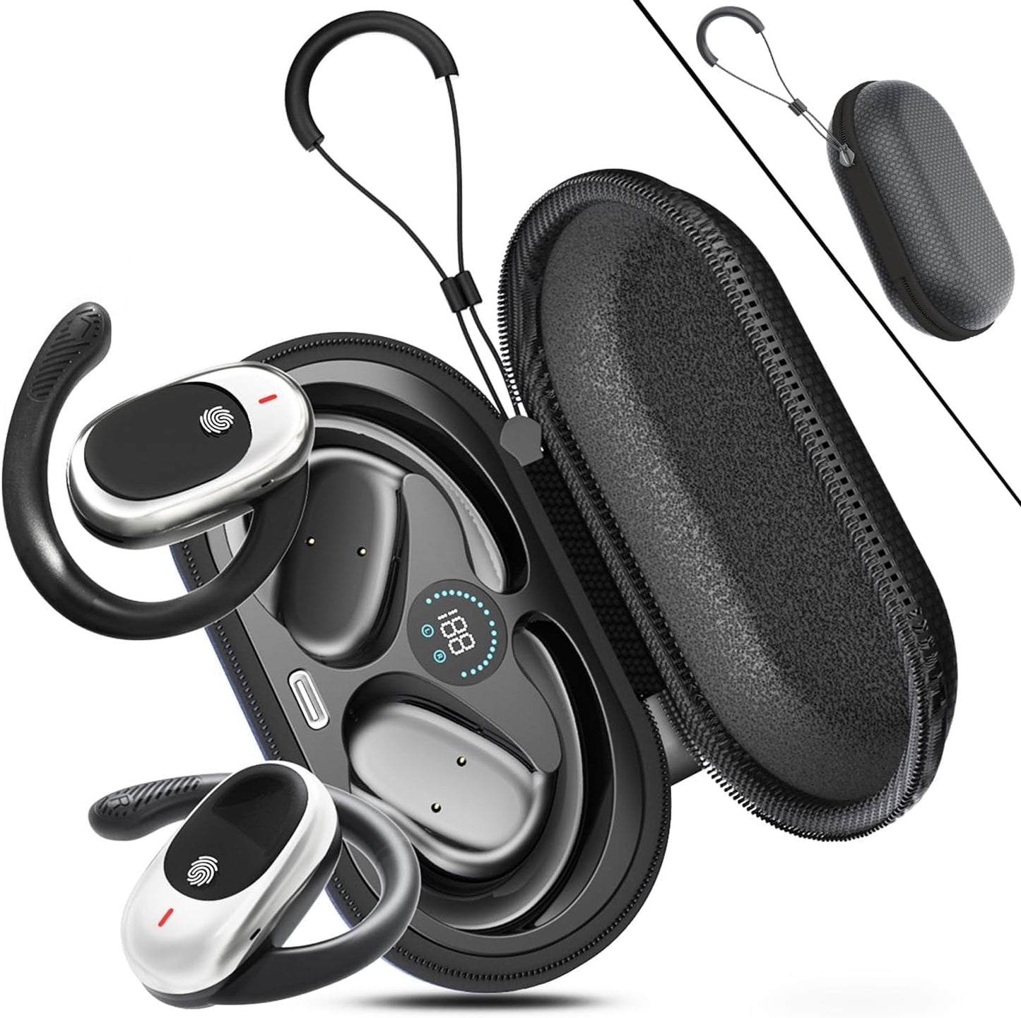 GameXtrem Wireless Earbuds: 40H Playtime, Sport-Ready
