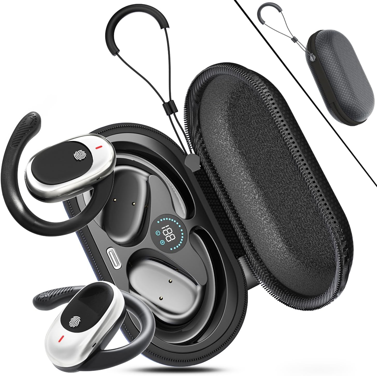 GameXtrem Wireless Earbuds: 40H Playtime, Sport-Ready