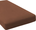 Caramel Chaise Cover for L Shaped Sofa - Super Stretch Jacquard