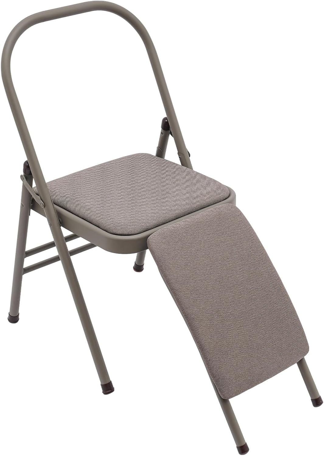 PROYONGOO Foldable Yoga Chair: Lumbar Support for Strength & Flexibility!